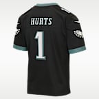 Jalen Hurts Philadelphia Eagles Big Kids' Game Jersey