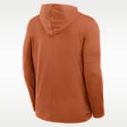 Texas Sideline Men's Nike Dri-FIT College Long-Sleeve Hooded Top