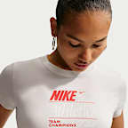 Nike Sportswear Chill Knit Women's Slim Mod-Cropped T-Shirt