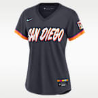 San Diego Padres City Connect Women's Nike MLB Stadium Jersey