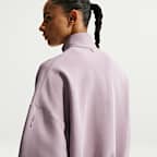 Nike 24.7 ImpossiblySoft Women's Dri-FIT Oversized 1/2-Zip Top