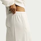 Nike Studio Fleece Plush Women's Mid-Rise Wide-Leg Pants