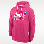 Kansas City Chiefs Crucial Catch Sideline Standard Issue Men's Nike Dri-FIT NFL Pullover Hoodie