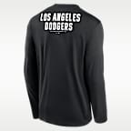 Los Angeles Dodgers 2-Hit Legend Men's Nike Dri-FIT MLB Long-Sleeve T-Shirt