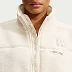 NikeSKIMS Sherpa Women's Oversized 3/4-Zip Jacket