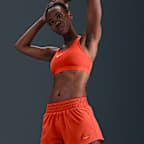 Shorts con forro de ropa interior Dri-FIT de tiro medio de 8 cm para mujer Nike One
