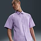 Nike Club Men's Short-Sleeve Button-Down Shirt