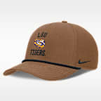 LSU Military Appreciation Rise Men's Nike Dri-FIT College A-Frame Adjustable Hat