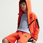 Shorts para niño talla grande Nike Sportswear Tech Fleece