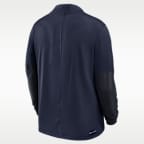 Chamarra universitaria Nike Dri-FIT de medio cierre para hombre Arizona