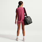 Camisola de manga curta Dri-FIT Nike Pro Júnior (Rapariga)