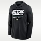 Green Bay Packers Sideline Men's Nike Dri-FIT NFL Long-Sleeve Hooded Top