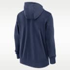 Detroit Tigers Lockup Men's Nike MLB Full-Zip Hoodie