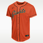 Jersey Nike de la MLB Replica para niños talla grande Jung Hoo Lee San Francisco Giants