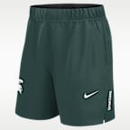 Shorts universitarios Nike Dri-FIT para hombre Michigan State Primetime Victory Primary Logo
