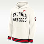Georgia Legacy Men's Nike College Pullover Hoodie