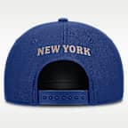 Gorra Nike de la MLB ajustable con estructura A-Frame para hombre New York Mets Cooperstown Rise