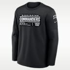 Washington Commanders Salute to Service Sideline Coaches Men's Nike NFL Pullover Crew