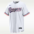 Wyatt Langford Texas Rangers Men's Nike MLB Replica Jersey