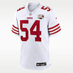 Fred Warner San Francisco 49ers 80th Anniversary Men's Nike NFL Game Jersey
