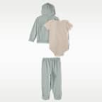 Nike Baby (6-12M) 3-Piece Bodysuit and Pants Set