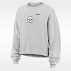 Pittsburgh Steelers Primetime Phoenix Women's Nike NFL Oversized Pullover Crew
