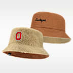 Ohio State Campus Prep Script Reversible Men's Nike College Bucket Hat