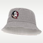 Gorro tipo pescador universitario Nike para hombre Florida State Primetime Apex