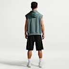 나이키 N.A.C. 남성 드라이 핏 플리스 민소매 트레이닝 후디