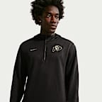 Colorado Buffaloes Nike NCAA Men's Basketball Coaches' Pullover Hoodie