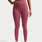 Leggings de tiro alto de 7/8 sin costura delantera para mujer Nike Zenvy