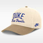 Duke Legacy Rise Men's Nike College A-Frame Adjustable Hat