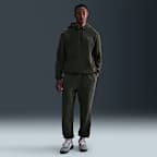 Pants de tejido Fleece con puño con efecto lavado para hombre Nike Sportswear Club