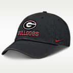 Georgia On-Field Club Gameday Men's Nike College Adjustable Hat