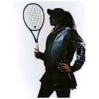Chamarra oversized Naomi Osaka
