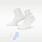 Nike Everyday Elevated Ankle Socks (2 Pairs)