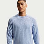 나이키 테일러드 퍼포먼스 남성 크루넥 골프 크루넥 탑