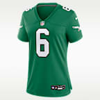 DeVonta Smith Philadelphia Eagles Women's Nike NFL Game Football Jersey