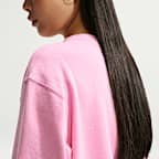 Sudadera de cuello redondo para mujer Nike Studio Fleece Lightweight