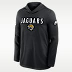 Jacksonville Jaguars Pass Accuracy Men's Nike Dri-FIT NFL Long-Sleeve Hooded Top