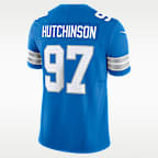 Aidan Hutchinson Detroit Lions Men's Nike Dri-FIT NFL Limited Football Jersey