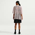 Løstsiddende Nike Sportswear Chill Lace-shorts med mellemhøj talje til kvinder