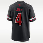 Jeremiyah Love Arizona Cardinals Men's Nike NFL Game Jersey