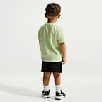 Nike Sportswear In The Zone Toddler 2-Piece Relaxed French Terry Shorts Set