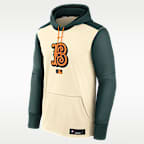 Baltimore Orioles Authentic Collection City Connect Men's Nike Therma MLB Pullover Hoodie