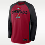 Arizona Diamondbacks Authentic Collection Men's Nike Dri-FIT Pullover Crew