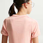 Nike Sportswear Big Kids' (Girls') Short-Sleeve Rib Top