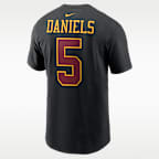 Playera Nike de la NFL para hombre Jayden Daniels Washington Commanders