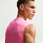 Camiseta sin mangas Dri-FIT con protección contra los rayos UV para hombre Nike Swim Hydroguard Essential