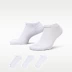 Nike Everyday Plus Cushion Training No-Show Socks (3 Pairs)